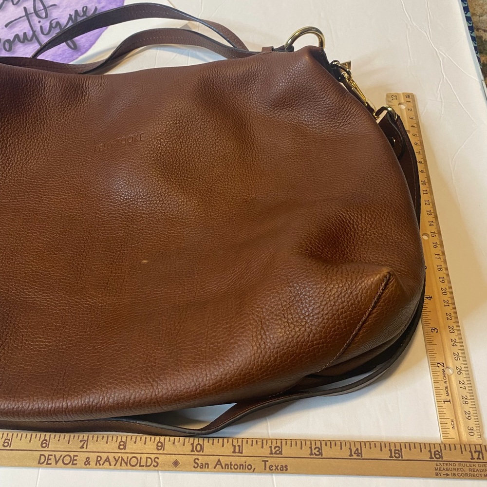 -Kelly Tooke leather tote bag